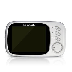 Wireless Baby Monitor With 2-Way Talk & Night Vision - 3.2 Lcd - 2.4Ghz - White-1915196640818499585