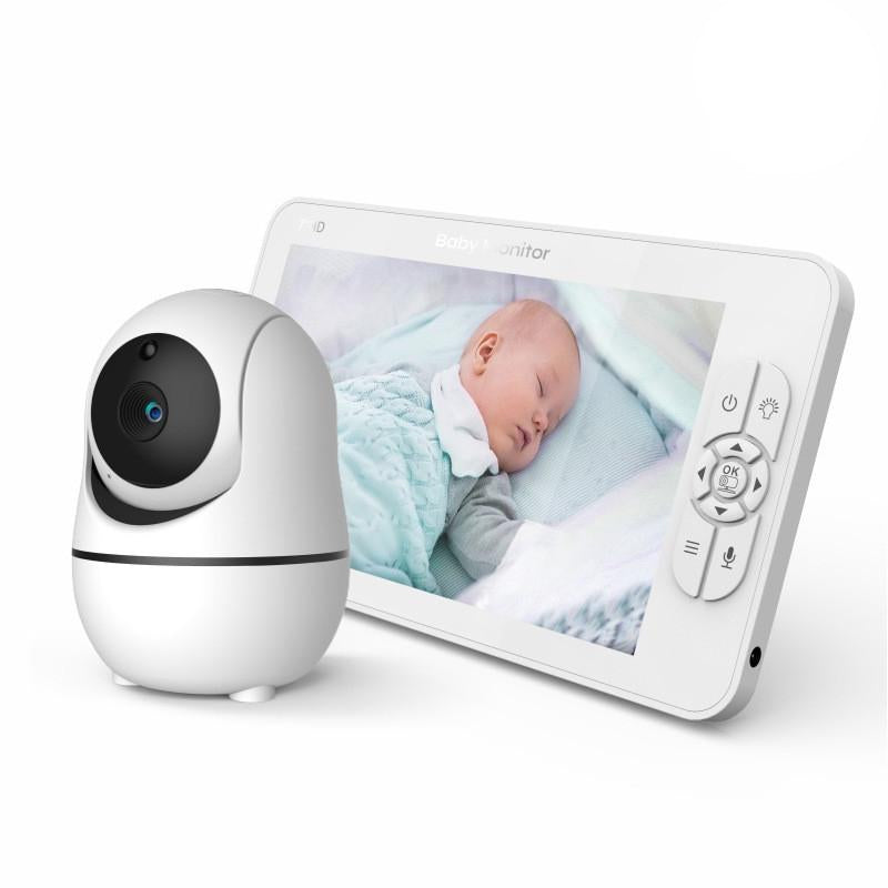 Wireless Baby Monitor With 7 Screen Night Vision & Two-Way Intercom-1915196522581069824
