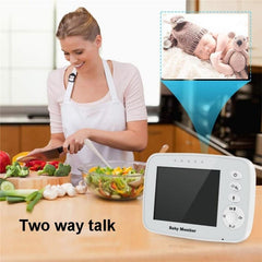 3.5 Baby Monitor With Two-Way Audio And Night Vision-1915196528302100483