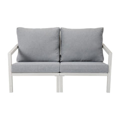 Aidan Garden Furniture Set in White ‚� 5 pieces