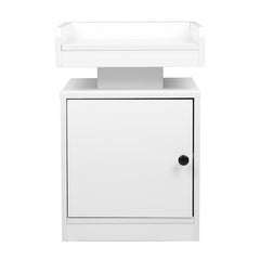 Levede Bedside Table USB Charger Outlet RGB White-1910112205626544129