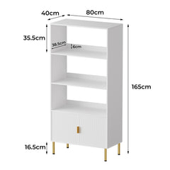 Levede Display Shelf 3 Tier Bookshelf-1917016714869084162