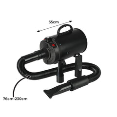 Dog Cat Pet Hair Dryer Grooming Blow Black-1910112973825904642